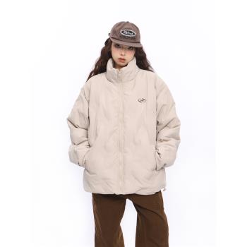 BIGGOLD美式小眾情侶棉襖羽絨服