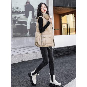背心時尚小眾輕薄歐貨減齡羽絨服