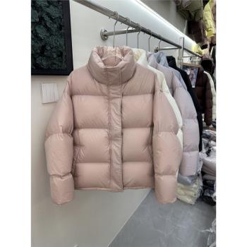 短款立領百搭加厚保暖外套羽絨服
