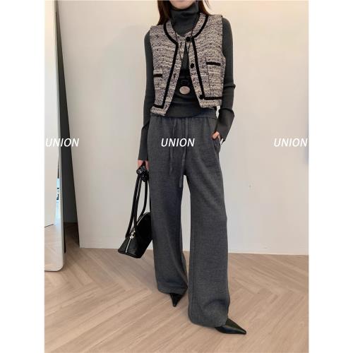 UNION 官方授權 RODERIC WONG 24秋冬 羊毛抽繩空氣褲 白鹿同款