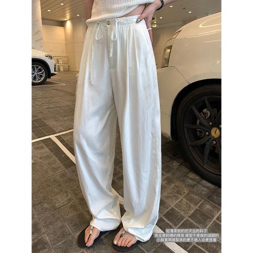 superniniyy云朵仿天絲抽繩褲腿