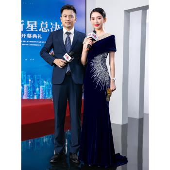 名媛氣質顯瘦喜婆婆婚宴裝禮服