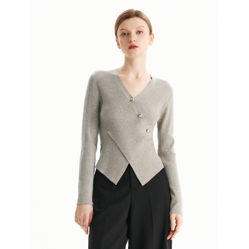 萊芙艾迪兒官方正品針織衫女年秋季新款套頭毛上衣3V3M48221