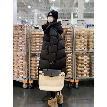 極寒中長款加厚小廓形韓版羽絨服