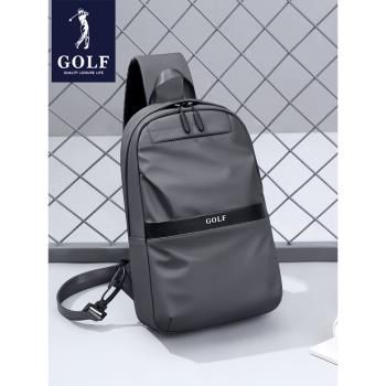 GOLF帆布時尚休閑男款胸前斜挎包