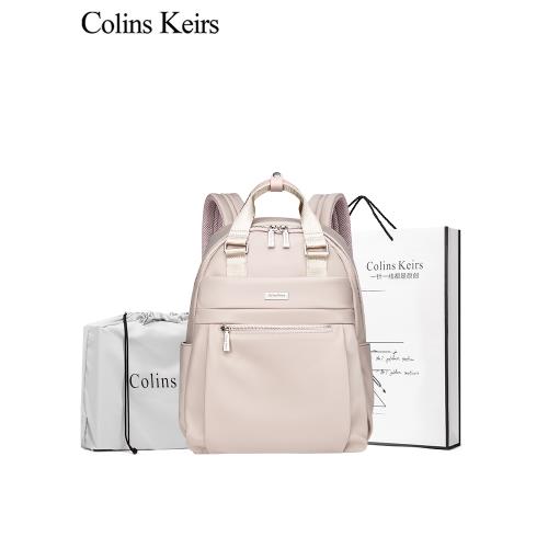 Colins Keirs雙肩包女士牛津布大容量背包通勤電腦包2026新款旅行