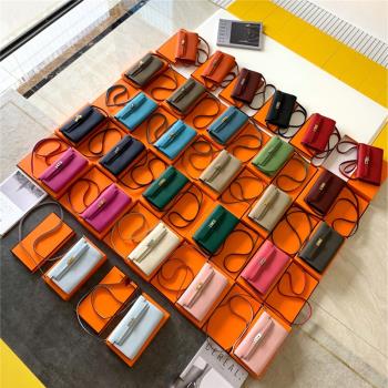 to go mini真皮單肩斜挎凱莉包