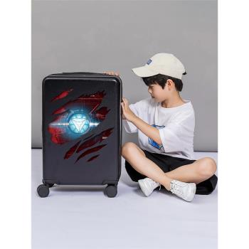 塗鴉學生小型兒童18寸行李箱