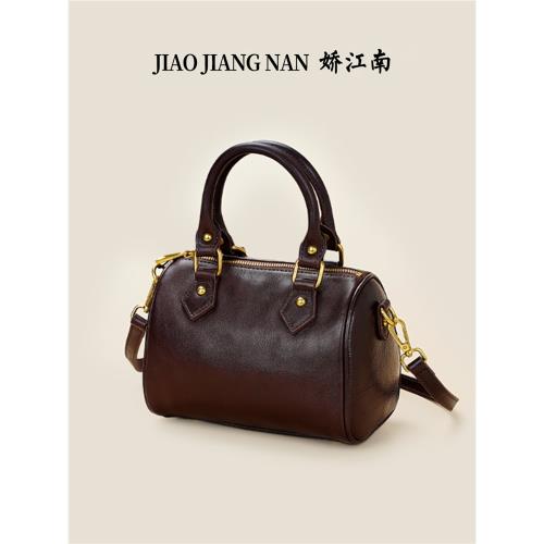 新款真皮包包女2024時尚百搭頭層牛皮手提斜挎包經典單肩包