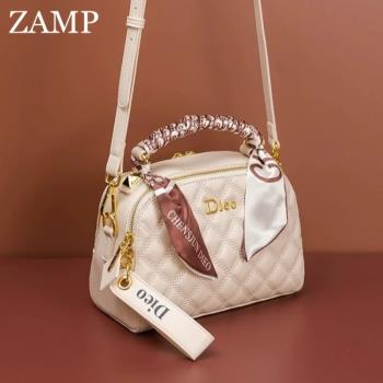 ZAMP法國專櫃高階感小香風手提包