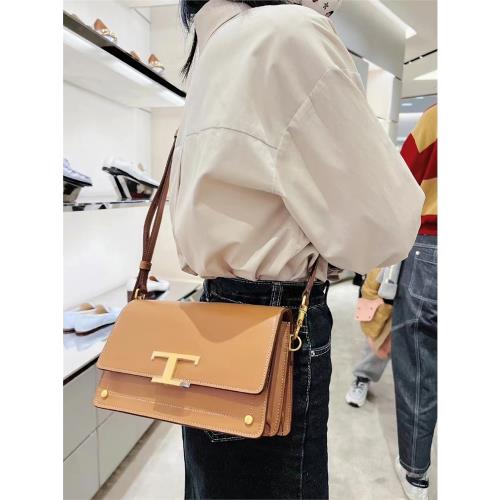 歐美新品肖戰同款包T金屬timeless風琴包 女士腋下斜挎單肩郵差包