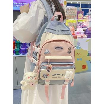 日本代購GP雙肩書包女高中生初中生小學生三到五六年級揹包ins風