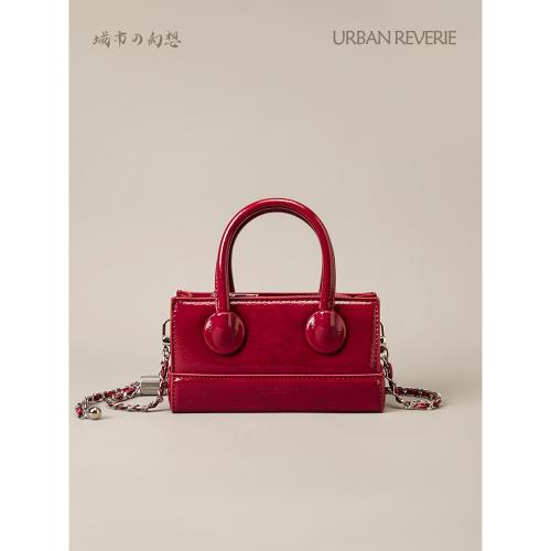 高級感小巧精致盒子包真皮手拎小包包女手機鏈條包單肩斜挎包女潮