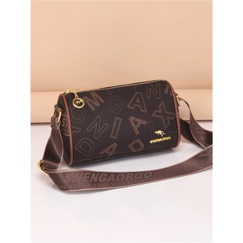 香港高級感真皮包包女2025新款百搭洋氣小眾枕頭包時尚單肩斜挎包