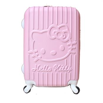 hellokitty拉桿箱萬向輪女可愛旅行箱20寸24寸行李箱登機箱皮箱潮