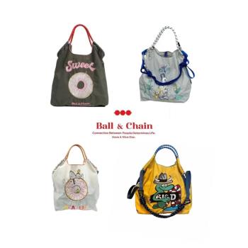 日系小眾斜挎包手提環保袋刺繡