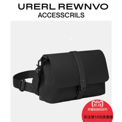 URERL REWNVO2025新款爆款斜挎簡約通勤小眾高級感男士出行小背包