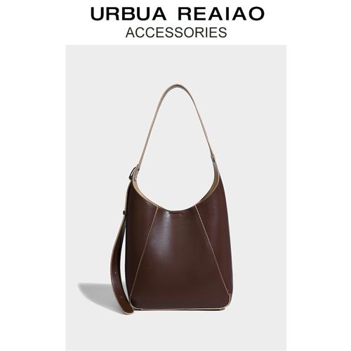 馬思純同款顯眼包2025新款時尚OL通勤托特包包大容量單肩斜挎包女