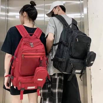 法國專櫃MK DN初中生雙肩包女高中生書包男減負揹包大容量電腦包