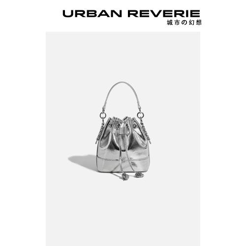 【往后余生】高級感真皮迷你水桶包女包2025新款潮單肩斜挎小包包