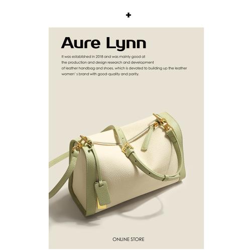 A22038頭層牛皮單肩腋下包