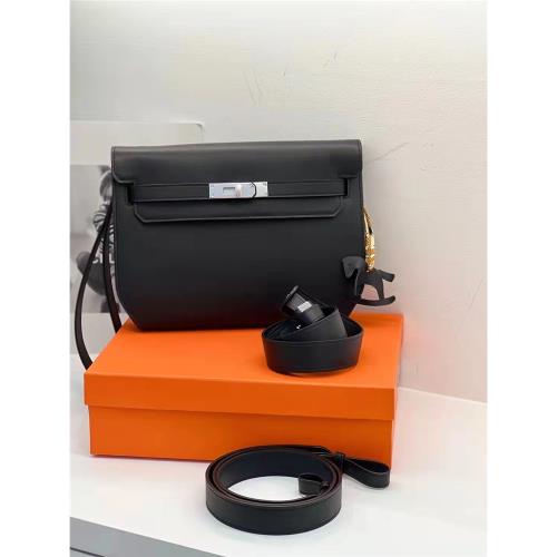 頭層Swift牛皮 三合一郵差包真皮小方包高級感腋下斜挎包20223款