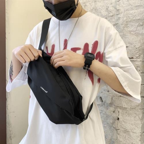 香港單肩潮牌多功能休閑腰包