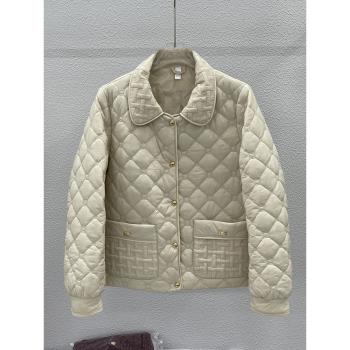 小香風短款高階品牌外套羽絨棉服