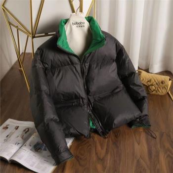 短款羽絨棉服女2024年新款冬裝加厚小個子韓版寬松顯瘦外套高階潮