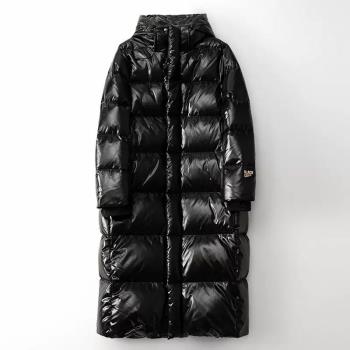 黑金YF339長款保暖羽絨服