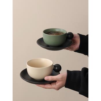 中古設計師輕奢小眾藝術感咖啡杯