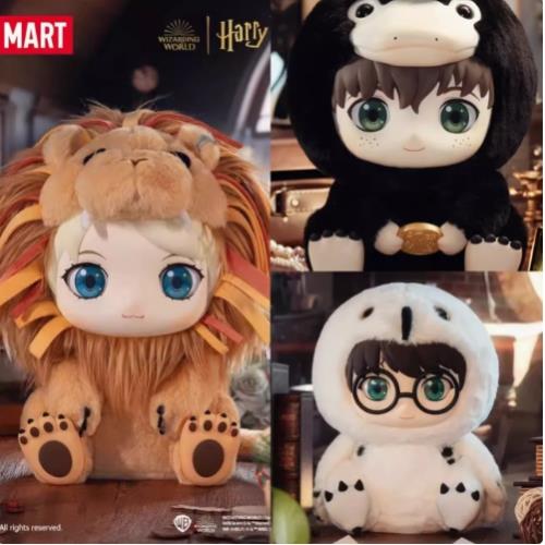 (免運)POPMART 泡泡瑪特 共鳴 哈利波特搪膠毛絨公仔嗅嗅 貓頭鷹 獅子