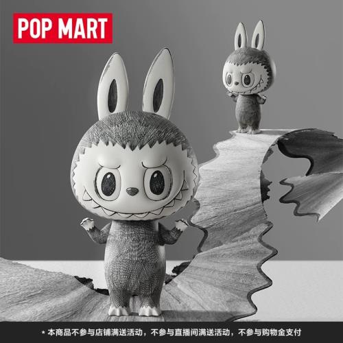 (免運)POPMART泡泡瑪特MEGA LABUBU 400% 素描娃娃潮流時尚擺件禮物