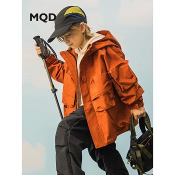 (免運)MQD戶外三合一風衣童裝