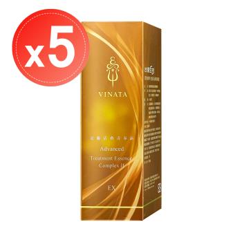 【TTL 臺酒生技】酒粕精粹逆齡活膚青春露(120ml)x5瓶