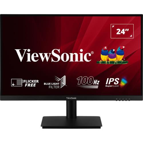 ViewSonic VA2406-MH 窄邊美型螢幕 (24型/FHD/HDMI/VGA/100Hz/喇叭/VA)