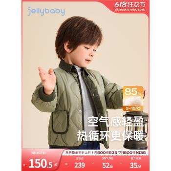 (免運)寶寶冬裝短款保暖上衣男童外套