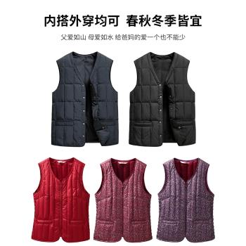 (免運)雪中飛內外穿棉坎肩背心羽絨馬甲