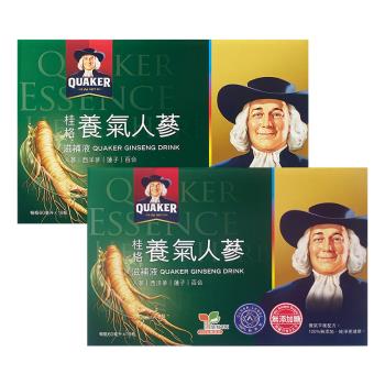QUAKER 桂格 養氣人參【無糖/有糖】滋補飲（19瓶/盒）