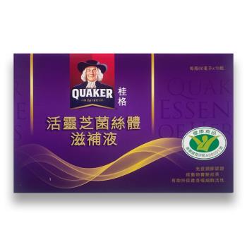 QUAKER 桂格 活靈芝菌絲體 滋補飲（19瓶/盒）