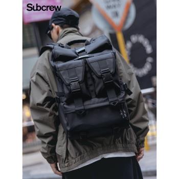 (免運)Subcrew潮牌機能旅行男士雙肩包