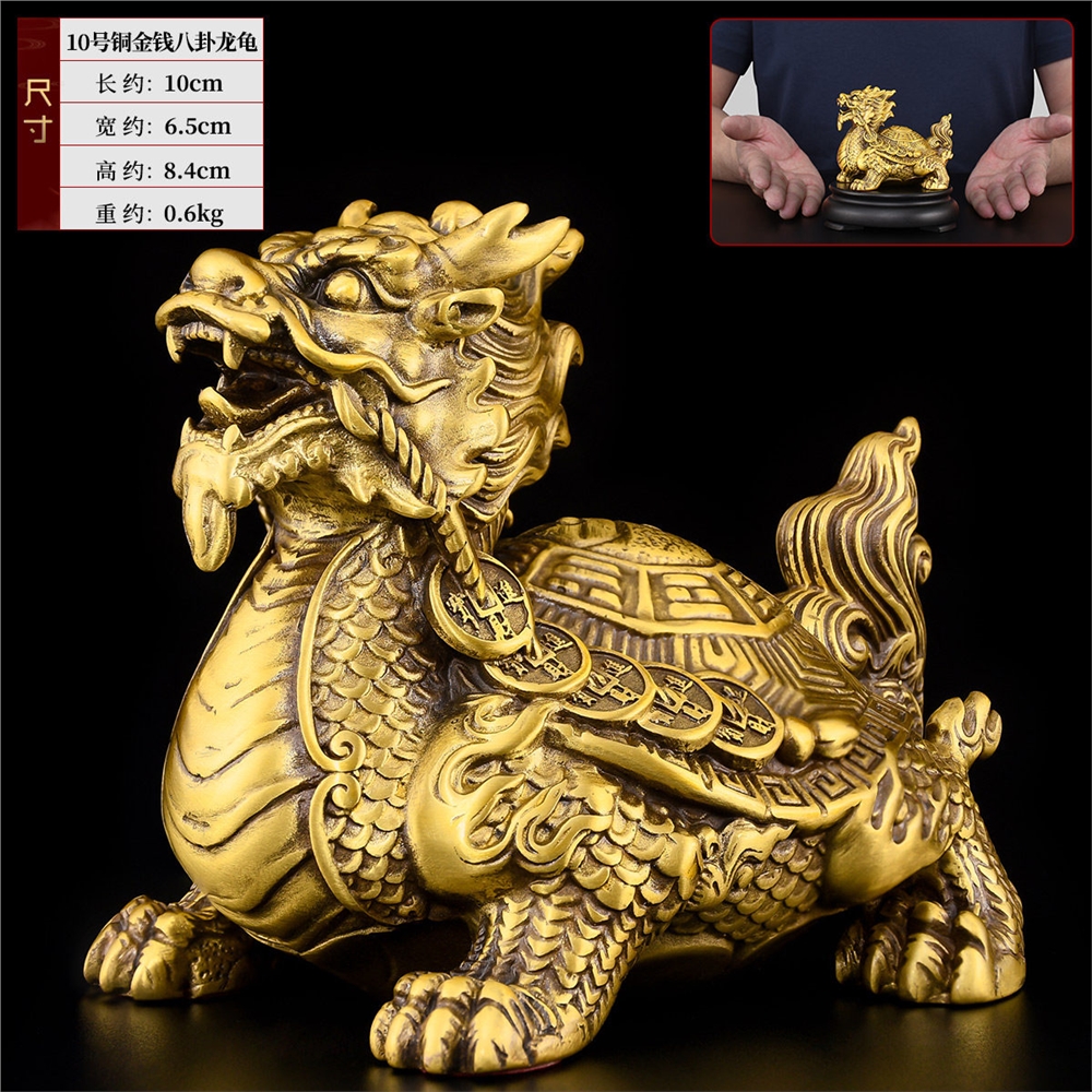 銅器 龍龜駱碑 泰山石敢當 玄関 陽台 吉祥物 鎮宅 辟邪 風水 招財置物