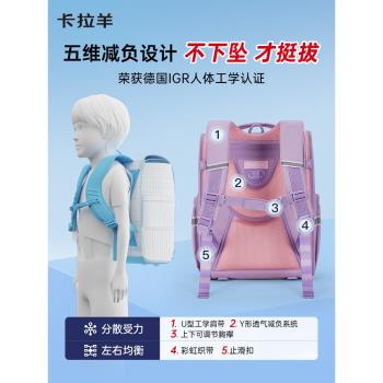(免運)級小學4-6輕便背量雙肩包大容