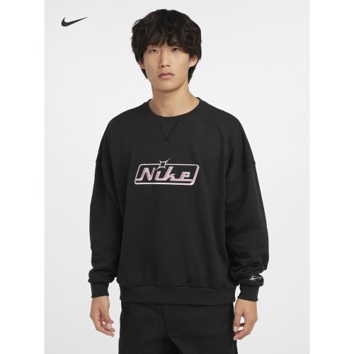 (免運)Nike耐克官方男子OVERSIZE風運動衫圓領衛衣純棉超寬松休閑HQ2957