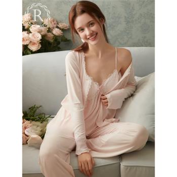 (免運)莫代爾RoseTree純欲家居服睡衣