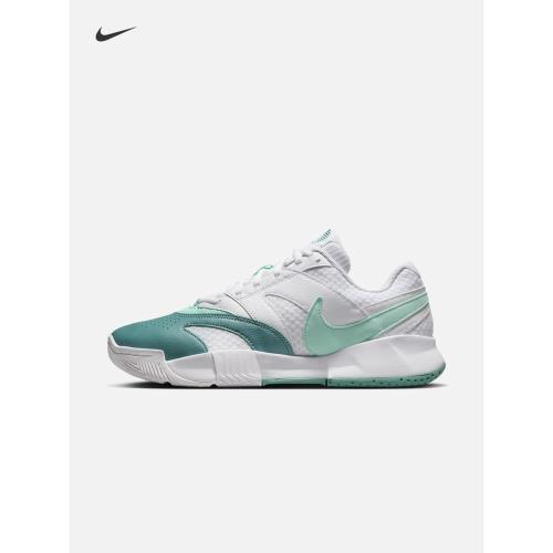 (免運)耐克女子透氣網球鞋春季休閑網眼支撐NIKE COURT LITE 4 FD6575