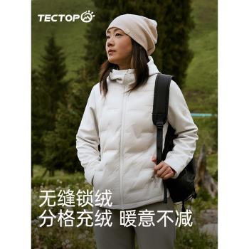 (免運)tectop探拓戶外輕薄羽絨服男女款鴨絨輕量化登山防風保暖夾克外套