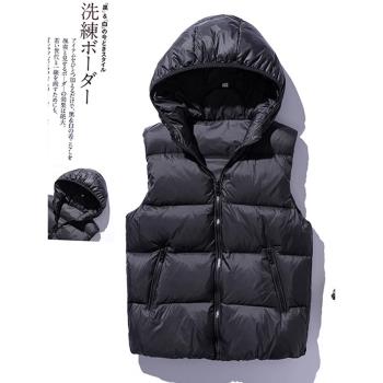 (免運)新款歐洲站羽絨馬甲女款冬季羽絨外套短款坎肩歐貨羽絨服背心冬天