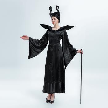 皇后女帝沉睡魔咒吸血萬聖節服裝