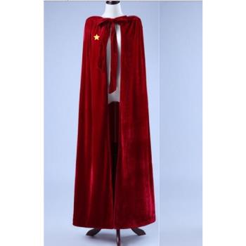 2023男女通用金絲絨漢服外套斗篷戲服話劇服萬聖節披風COS風衣